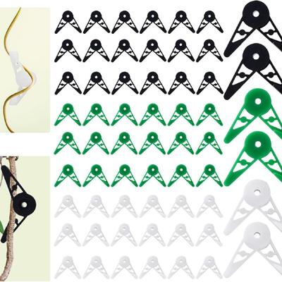 60pcs 360 ° Rotating Adjustable Plant Training Clip