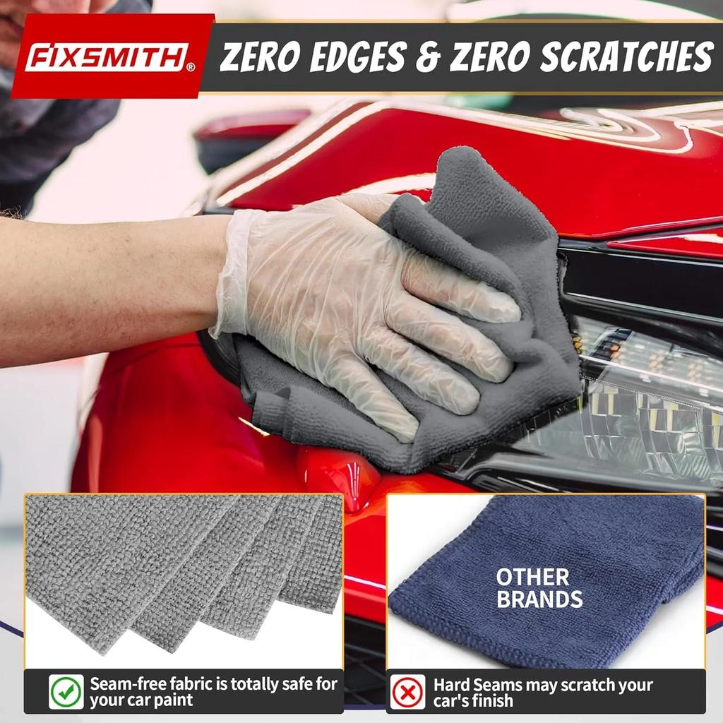 1/50pcs Microfiber Cleaning Cloth Absorbent Towel for Wash Car Housework Clean Kitchen Cleaning Rags Household Clean Tools