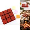 Silicone Rectangular Cake Mold For Baking Making With Nonstick Surface For Kitchen Use