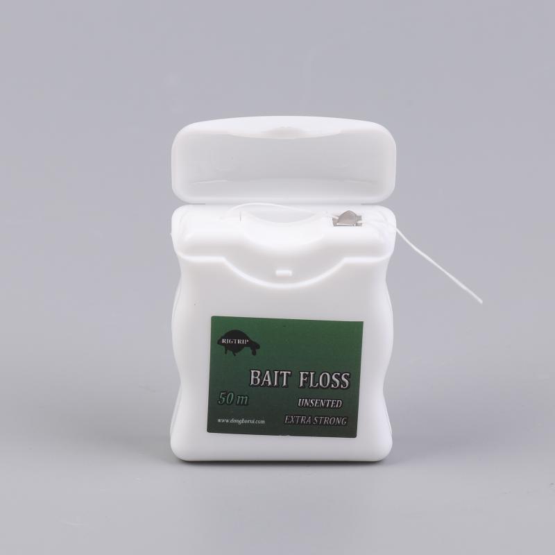 50M Karpfenfischerei Zubehör Köderfaden Griffe Pop-Up Boilies Halter Chod-Haar Ronnie-Rig Method Feeder Angelgerät Terminal
