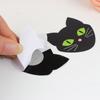 Creative Disposable Self Adhesive Luminous Cat Cute Breast Petals Sexy Nipple Stickers Invisible Bra Nipple Cover 1Pair
