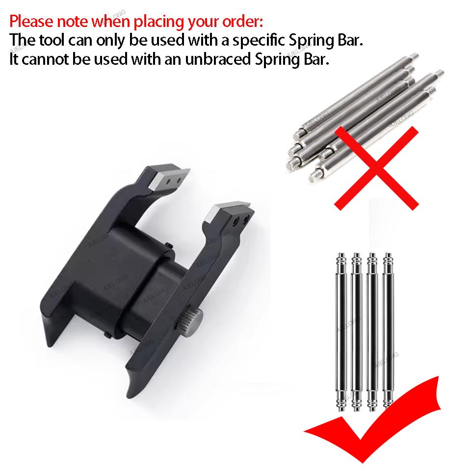 Black/Rose Gold/Green/Silver Bracelet Removal Tool Watch Repair Tool Spring Bar Plier Tool Spring Bar Tweezer Tool For D-elug