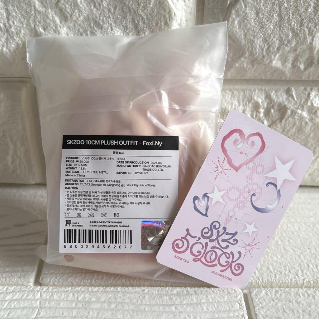 [USED] SKZOO 10cm OUTFIT SKZ 5'CLOCK Foxshiny