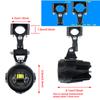 Upgrade Motorrad Nebelscheinwerfer Zusatzscheinwerfer Hellere Lampe 40W 6000K für BMW R1200GS F800GS F700GS F650 K1600