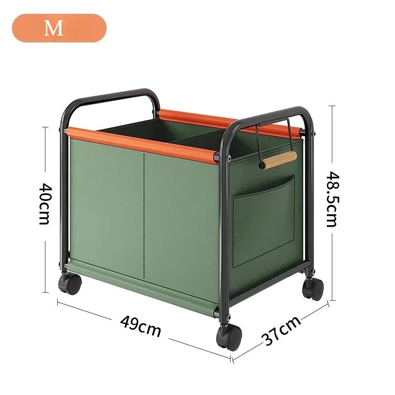 

High Quality Toys Storage Holders Racks with Wheels Household Snacks Organizer Cart Large-capacity Rotating Kitchen Storage Rack