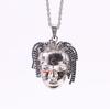 Trendy Hip Hop Men's Face Necklace - Creative & Stylish Jewelry