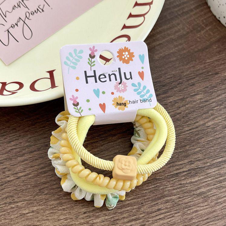 Coreean Retro Ochi de Pisică Stras Floare Elastic de Păr Bandă Elastică