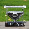 Wind Resistant Outdoor Folding Stove Stable Cooking Performancex When Folded Efficient Combustion Various Setting