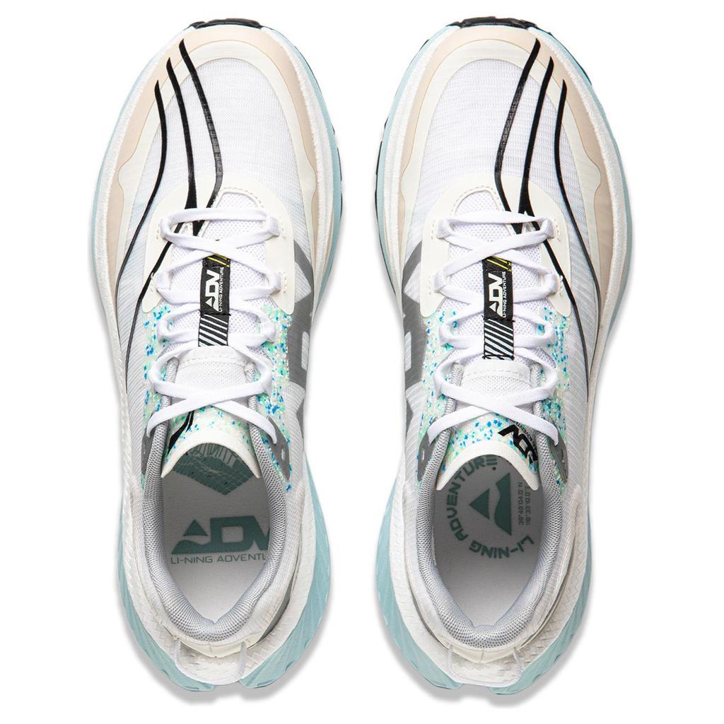 Li Ning A-Silk Technology Stable Shock Absorption Non-Slip Wear-Resistant Support Rebound Low-Top Casual Running Shoes Men sneaker Off-White ARNU003-1