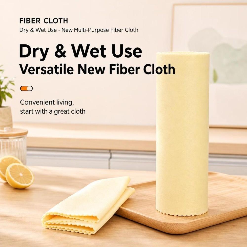 Multipurpose Loofah Cleaning Cloth Absorb Water Scouring Pad  Cleaning Oil Stains