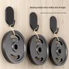 BeiYiPin Punch-Free 304 Stainless Steel Adhesive Hooks