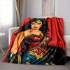 1ks deka Wonder Woman Polyesterové vlákno, Celoroční pohodlí na pohovku, postel, do kanceláře, auta, na kempování, Ideální domácí dekorace a dárek, Pohodlí v kanceláři