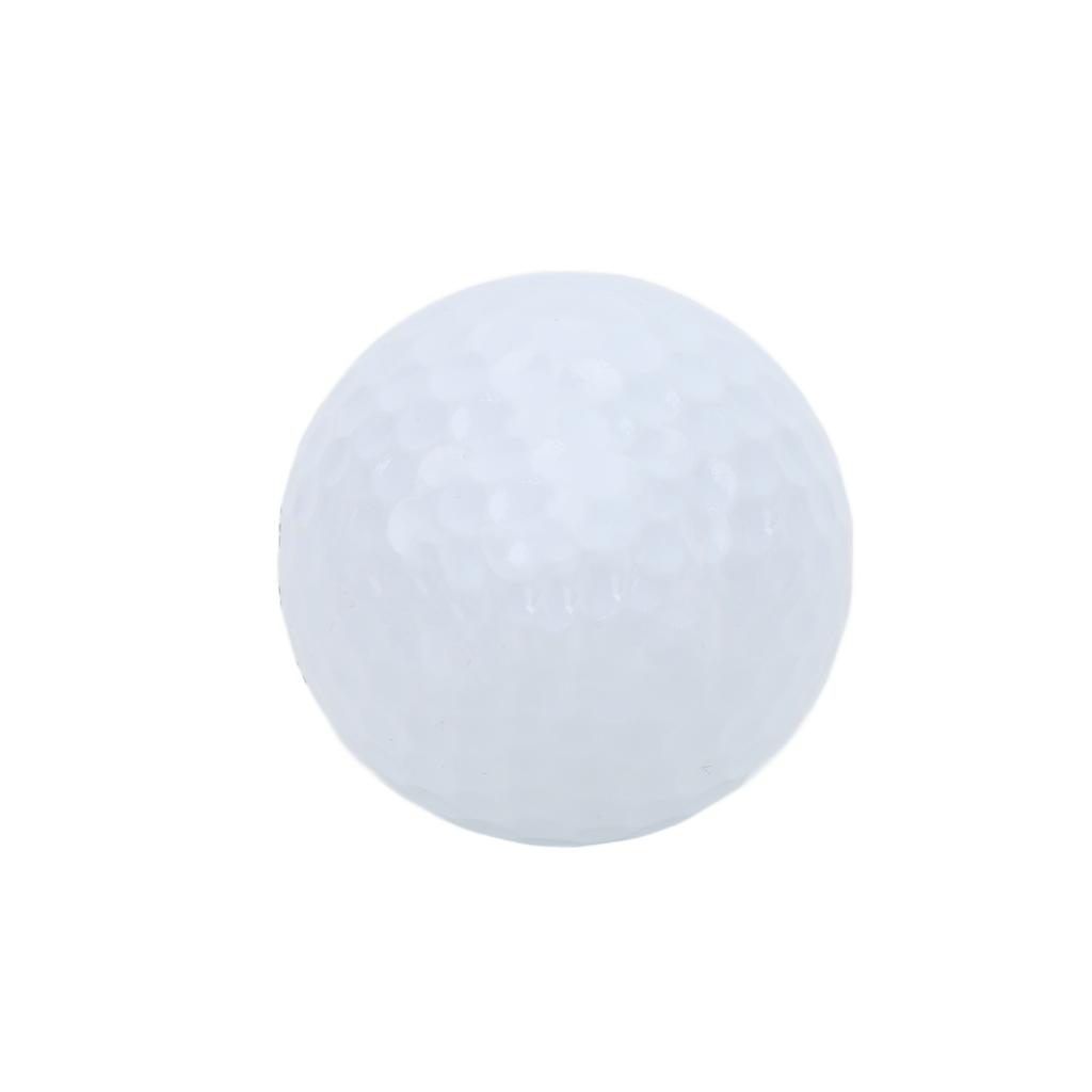 12Pcs/box Double Layer Golf Game Balls Golf Swing Putting Practice Ball Long Distance