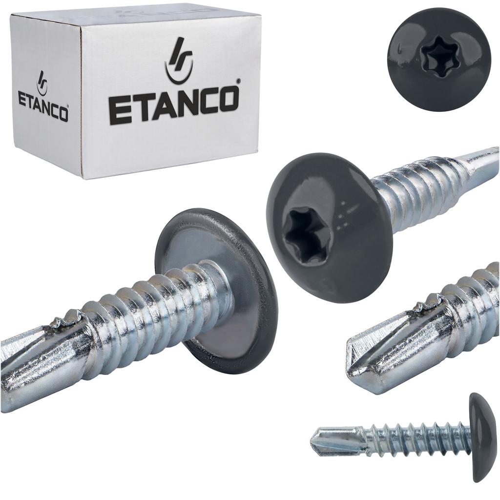 Self-tapping screws GT3 PH 4.8x22mm RAL 7016