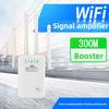 4 Antenna 300M WiFi Extender, Wireless Signal Booster Repeater for Home Router, US/EU/UK Plug