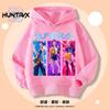 Bluzy K-pop Demon Hunters Chłopcy Dziewczęta Długi Rękaw Odzież Wierzchnia Saja Boys Nadruk Płaszcz z Kapturem dla Dzieci Moda Pulower Dziecięce Topy