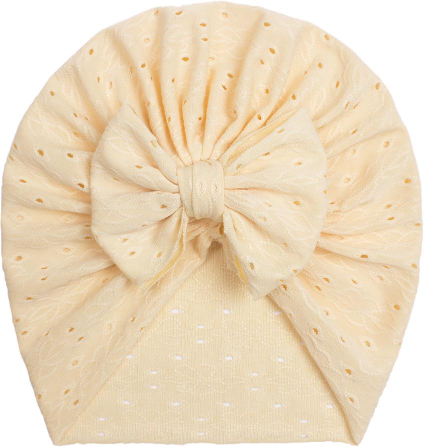 

«Европейская и американская детская полосатая шапка-свитер с бантом»