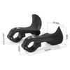 Bicycle Bar Ends Ergonomic Antislip MTB Mountain Bike Handlebar Ends for 21.822.8mm Handlebars