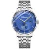 CHENXI Fashionable Men's Business Quartz Watch Stainless Steel Band Calendar Water-Resistant Men's Wristwatch Reloj Hombre