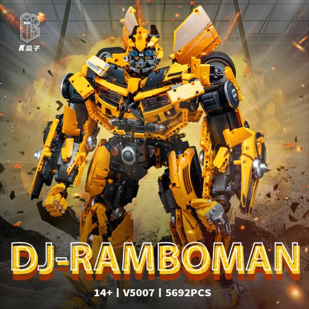 High Quality Big Transformation Robot Building Blocks Toys Primed Robot Creative Bricks Mecha Model Gifts for Children Adults