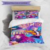 3pcs Duvet Cover Set (1*Duvet Cover + 2*Pillowcase, Without Core), KPop Demon Hunters Print Bedding Set, Bedroom Decor, All‑Season, Gift