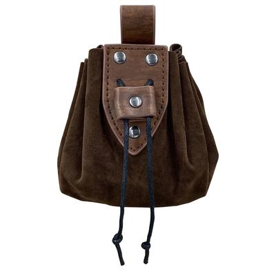 Mittelalterliche Renaissance Gürteltasche Keltisch Wikinger Münzbeutel Steampunk Kordelzugbeutel für Männer Frauen Larp Cosplay Requisite