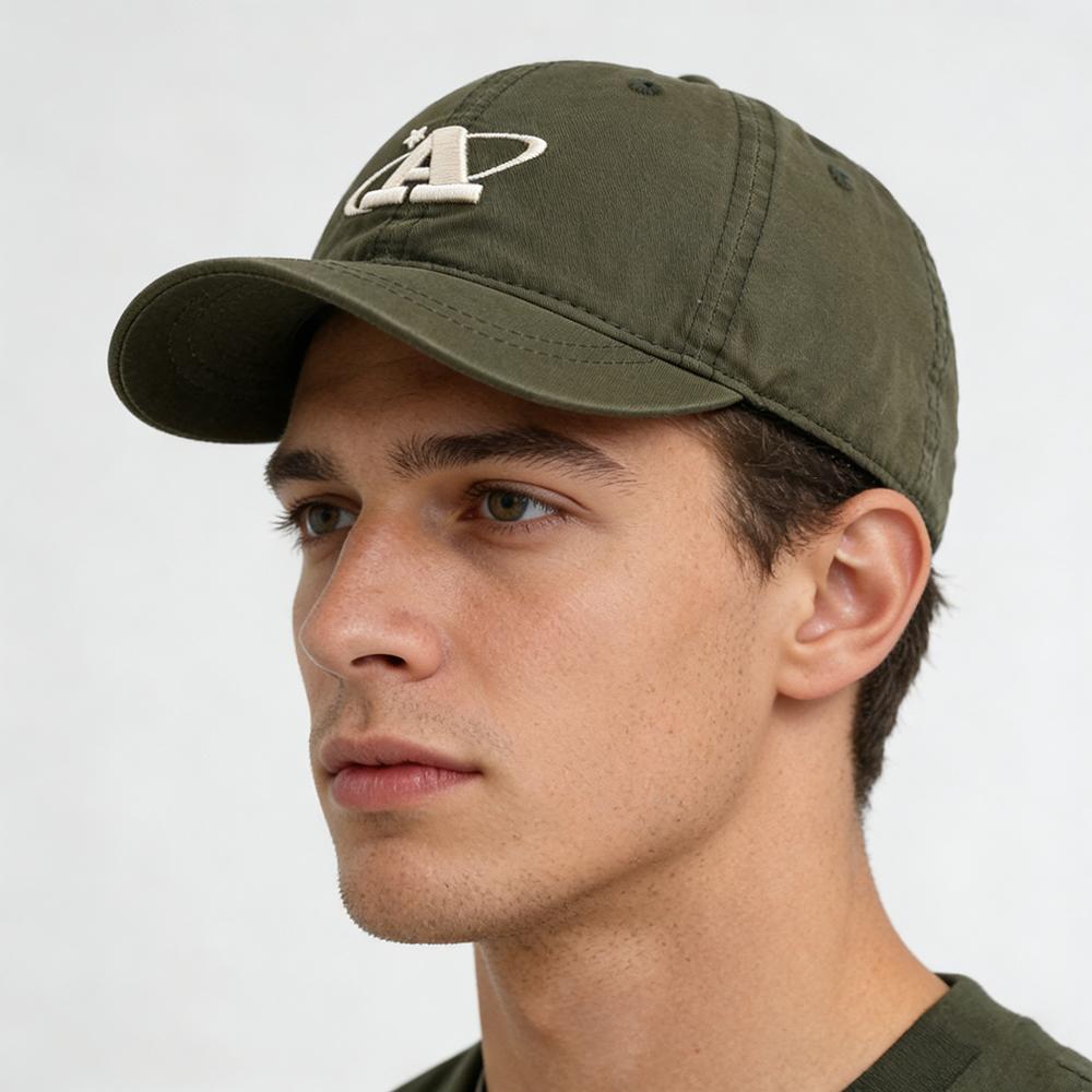 Freedom Outdoors Women's Navy Blue Vintage Short Brim Baseball Cap Cotton Men Soft Dad Hat Adjustable Trucker Style Low Profile Caps 56-59Cm