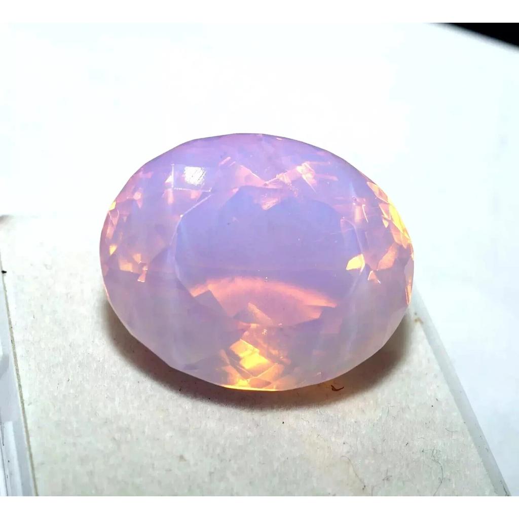 Stunning Pink Opal Natural Oval Cut 100+ Ct Certified Loose Gemstone