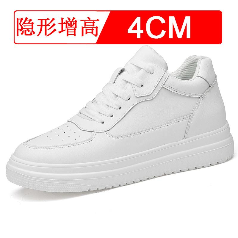Invisible inner heightening men's shoes 10CM casual transportation shoes breathable heightening shoes 8 little white shoes board shoes 6