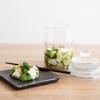 HARIO Pickle Glass Slim, 800ml Full Capacity, Clear, TGS-800-T