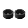 Black Plastic Bicycle Handlebar Conversion Spacer 25 4mm to 31 8mm Adapter