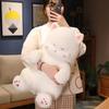 Cute White Cat Plush Toy Stuffed Cat Soft Doll Toys Christmas Birthday Gift