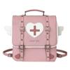 Lolita Wing Heart Cross Backpack Ladies JK Ita Bags Transparen DIY Display Shoulder Bag Students Outdoor Bookbag Travel Knapsack