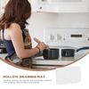 NUOLUX Sink Silicone Clear Insulation Protective Drying Protective Sink Drain Heat Kitchen Stain Protective Meal Food Heat Resistant Up To Mat, Mat,