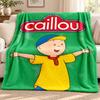 Caillou deka Flísová deka Měkká útulná plyšová přehoz na pohovku postel Lehká domácí dekorace Venkovní kempování