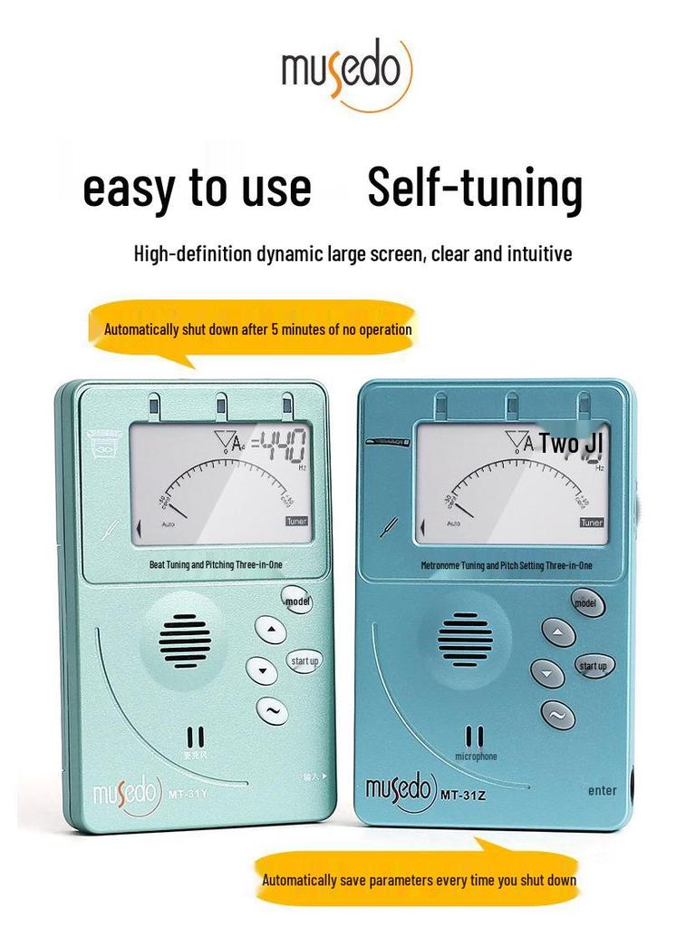 Little Angel MT31 3-in-1 Tuner & Metronome for Erhu, Pipa, Guzheng, Yangqin.