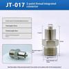 Luer Tracheal Fitting Connector M5 M6 M8 G1/8 G1/4 Male Female Double Thread for Pneumatic Air Hose Connection