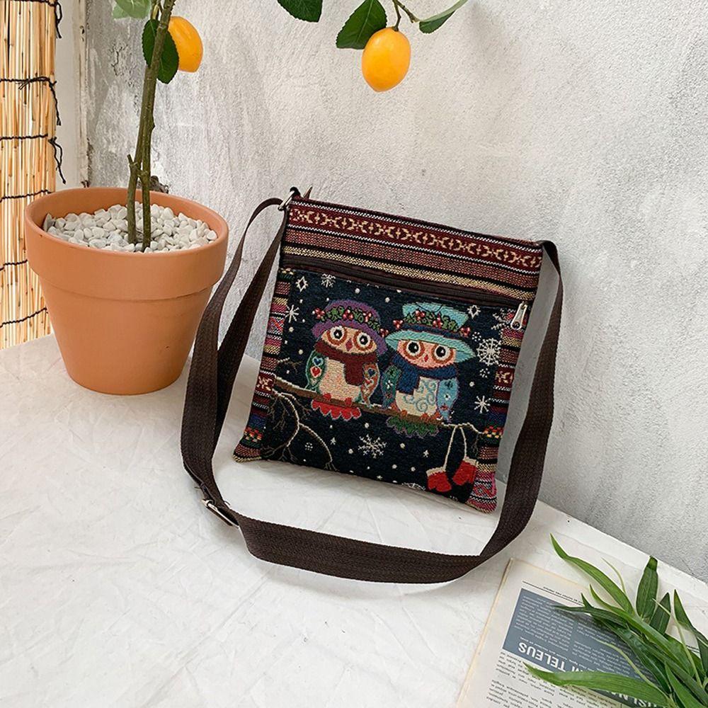 Животные Цветок Косметичка Женская Сумка через плечо Сова Сумка на плечо Корейский Кошелек Кошельки Слон D