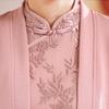 Elegant Mother's Wedding Banquet Qipao Two-Piece Set