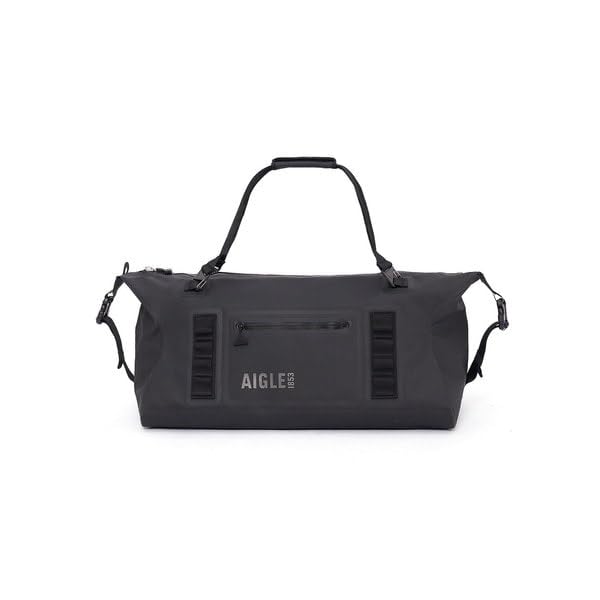 Aigle Official Waterproof Weekender Duffel ZNHBN66 Bag, 55L, Black,