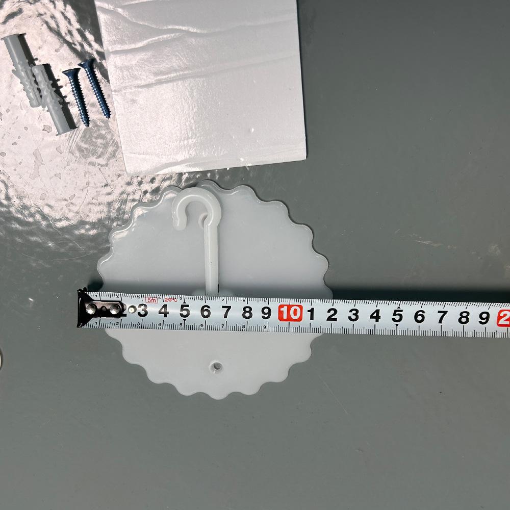 

1 шт. Крючок для москитной сетки-купола, Потолочный крючок на двустороннем скотче, Крючок, Крючок, Сильная присоска, Большой крючок, Пластиковые аксессуары с винтами