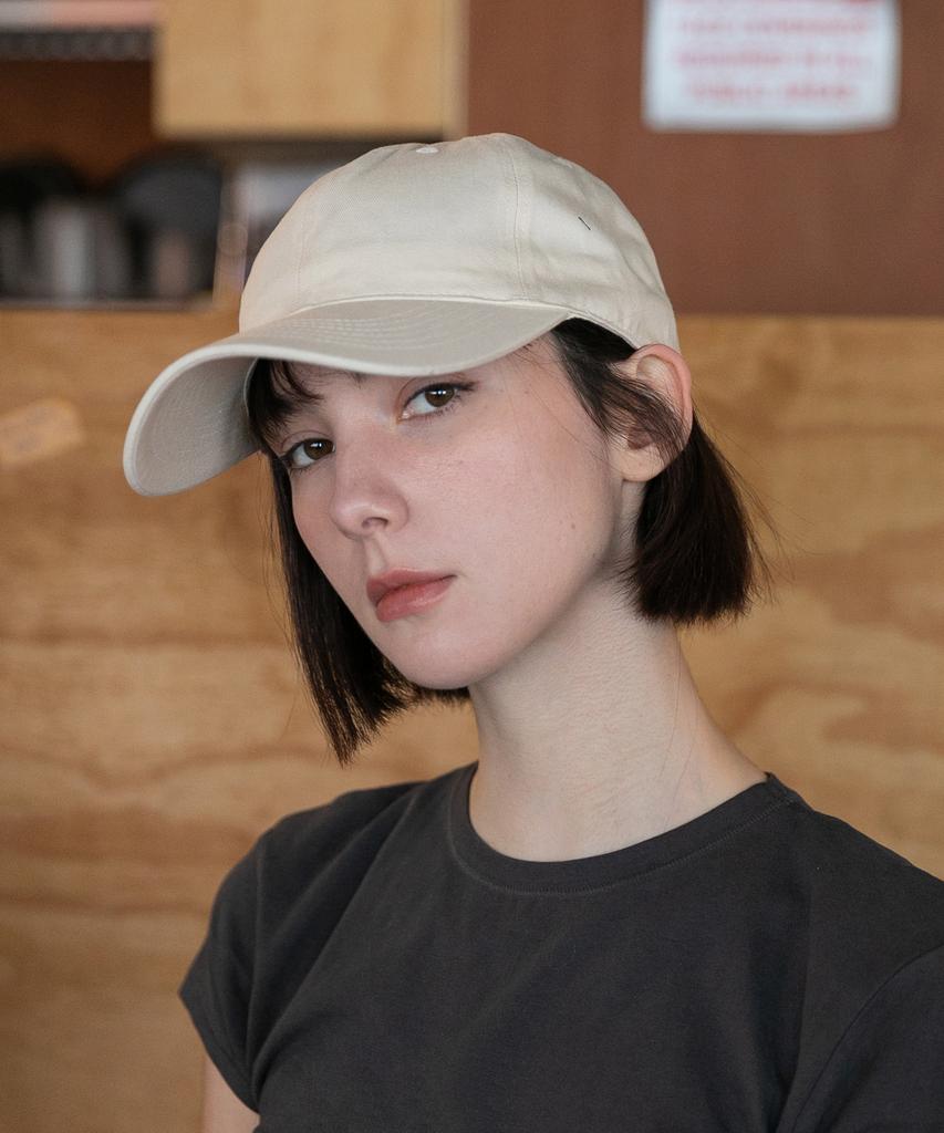 Chaebteo Casual Washing Ball Cap - Light Beige