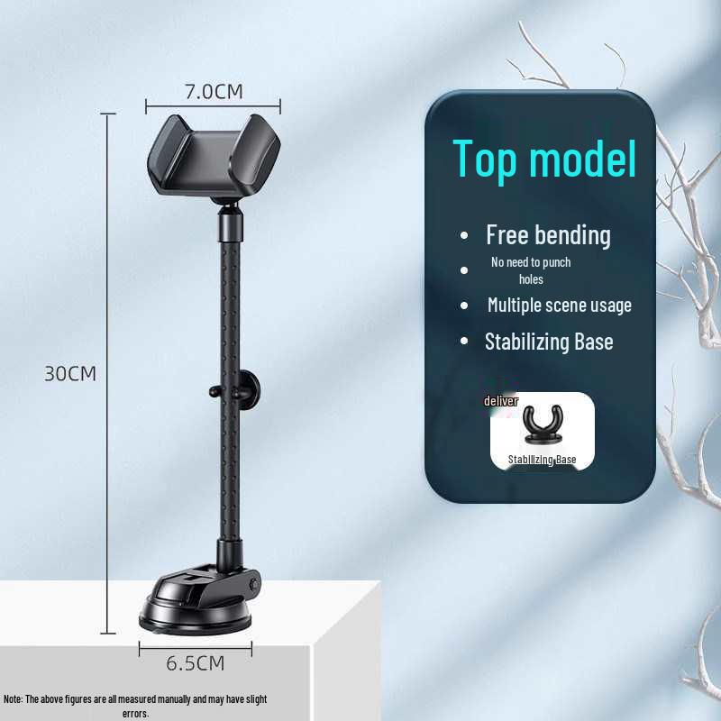 Universal Gym Treadmill Phone Holder with Strong Suction and Swivel Wall Mount