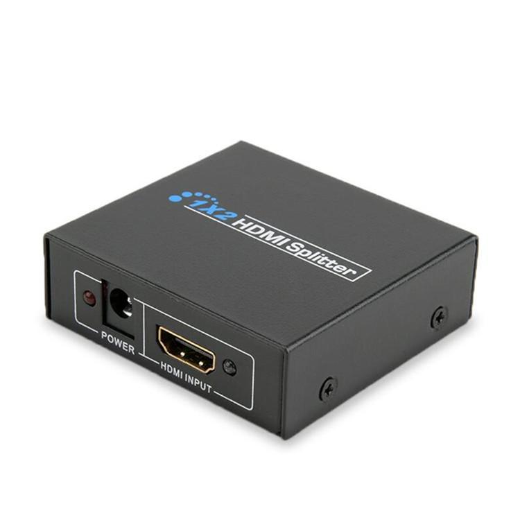4K HDMI Splitter: 1 Input, 2 Outputs for High-Definition