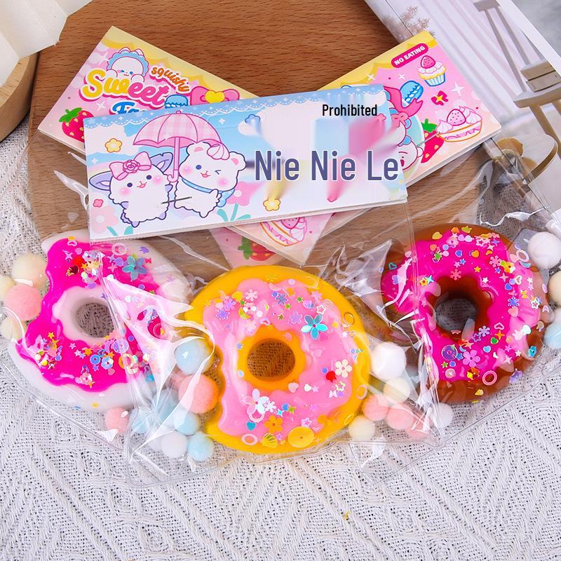 Raspberry Squeeze Toy - Double-Layer Soft Rubber Squishy for Stress Relief