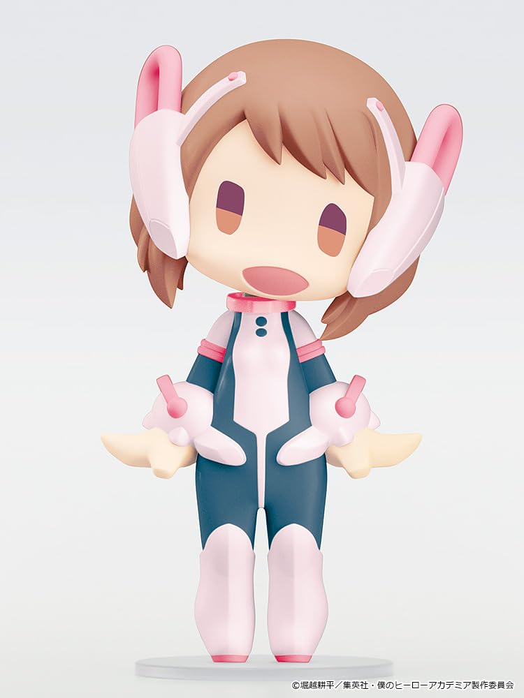 GOOD SMILE My Hero Academia Ochako Uraraka Plastic Painted Movable Figure HELLO! Non-Scale