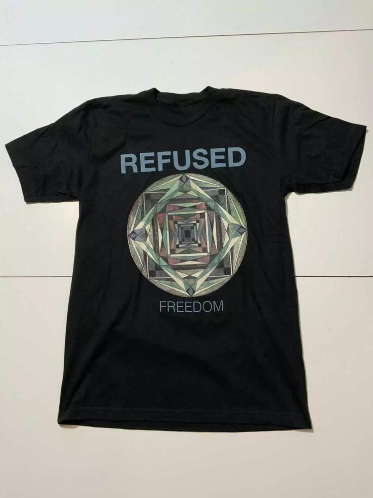 Refused Band Freedom Hardcore Punk Rock Tee Cotton Adult Unisex T-Shirt XXXXL