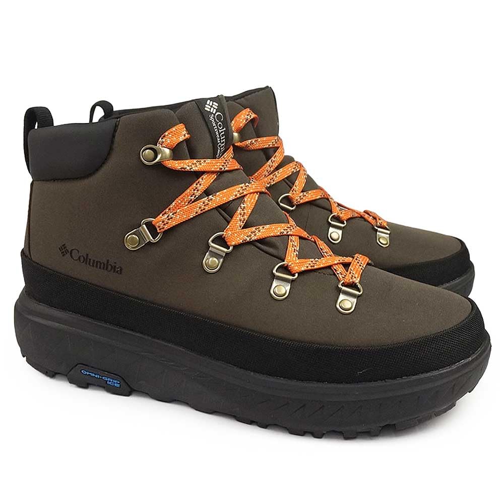 Ботинки Columbia Yellow Tail Ice Magic Shorty Waterproof YU1461 Короткие Водонепроницаемые Кроссовки на шнуровке 18750₽