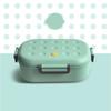 Adult Student Lunch Box Silicone Vent Plug Compartment Separation Lunch Box