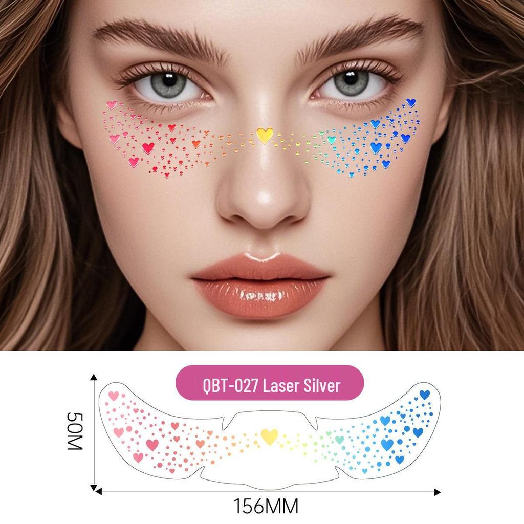 Waterproof Temporary Tattoo Stickers - Freckle, Heart, Butterfly Designs